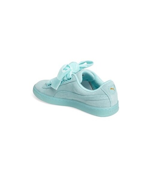 PUMA(プーマ)の「Women's Puma Suede - Heart Sneaker(スニーカー・レディース・Black/Blue/Pink/Purple・7.5 M/8 M/8.5 M/9 M)」の5枚目の写真