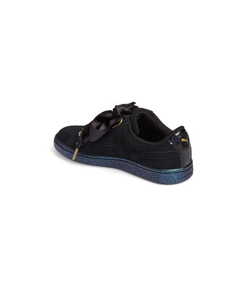 PUMA(プーマ)の「Women's Puma Suede - Heart Sneaker(スニーカー・レディース・Black/Blue/Pink/Purple・7.5 M/8 M/8.5 M/9 M)」の6枚目の写真