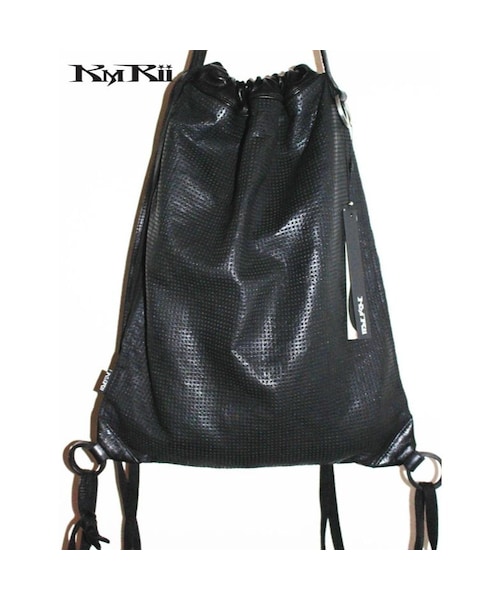 KMRii(ケムリ)の「KMRii ・ケムリ・BLACK MESH SACK(バック KMRii(ケムリ)の「KMRii ・ケムリ・BLACK MESH SACK(バック