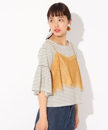 LOWRYS FARM | ★WEB先行予約アイテム★セットアイテム★Ｔシャツ＆キャミソール(トップス)