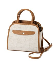 studio CLIP | 2WAY生地コンビショルダーバッグ(バッグ)