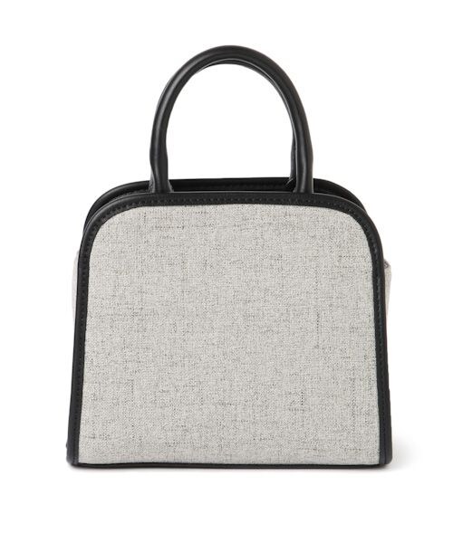 studio CLIP（スタディオクリップ）の「2WAY生地コンビショルダーバッグ（バッグ・ブラック/キャメル）」の6枚目の写真