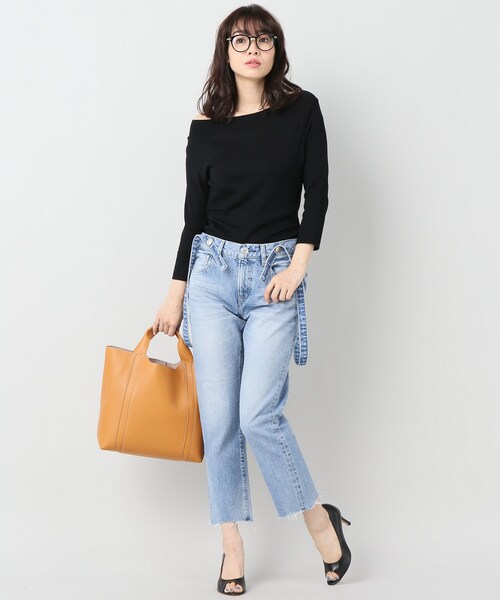 Spick & Span（スピックアンドスパン）の「DiscoverSlim（パンツ・ネイビー A/8/残り1点/XS/残り2点/S/M/L）」の5枚目の写真