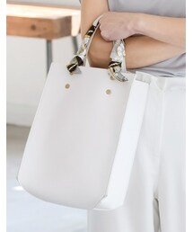 Re:EDIT | 【店内全品2BUY20%OFF対象】【先行予約受注】[3点セット]ミニポーチ付きスクエアバッグ[2017SS展示会](バッグ)