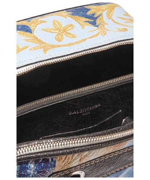 Balenciaga（バレンシアガ）の「Balenciaga Blanket Floralprint Texturedleather