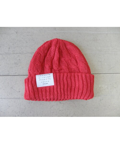 STOF（ストフ）の「stof　ペーパーウォッチキャップ(RED)（ニットキャップ/ビーニー・メンズ・その他）」の2枚目の写真
