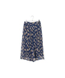 earth music&ecology | <WEB限定大きな・小さなサイズ>フラワープリントプリーツスカーチョ(パンツ)
