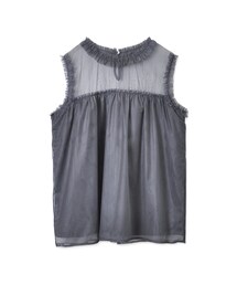 flower | bitter frill blouse～ﾋﾞﾀｰﾌﾘﾙﾌﾞﾗｳｽ(シャツ/ブラウス)