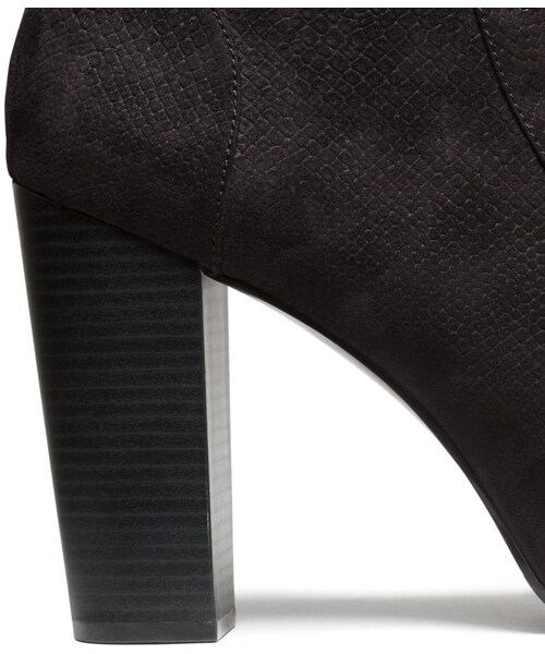 H&M（エイチ・アンド・エム）の「H&M - Platform Boots - Black/snakeskin patterned - Ladies（ブーツ・レディース・Black・5.5）」の2枚目の写真