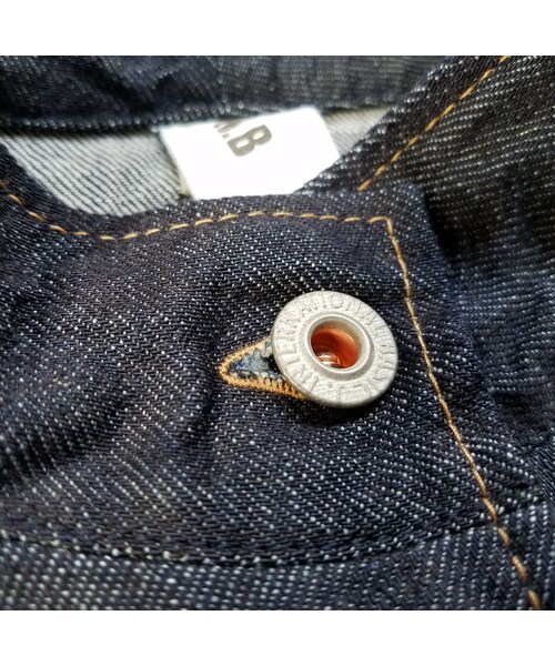 Handmade（ハンドメイド）の「セルビッチデニムジャケット（デニムジャケット・レディース・その他）」の3枚目の写真