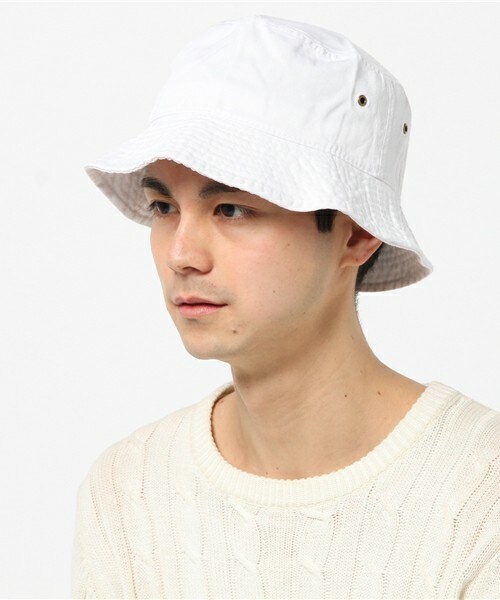 newhattan（ニューハッタン）の「【HOUSTON SELECT】NEW HATTAN BUCKET HAT（キャップ・メンズ・ホワイト/ブラック/カーキ/ブルー/ネイビー/マルーン/その他・FREE）」の13枚目の写真