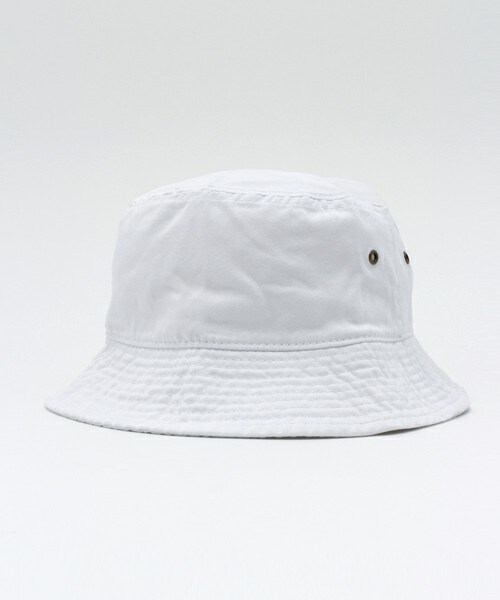 newhattan（ニューハッタン）の「【HOUSTON SELECT】NEW HATTAN BUCKET HAT（キャップ・メンズ・ホワイト/ブラック/カーキ/ブルー/ネイビー/マルーン/その他・FREE）」の2枚目の写真