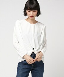 INTERPLANET | 裾ねじりドルマンカットソー(Tシャツ/カットソー)