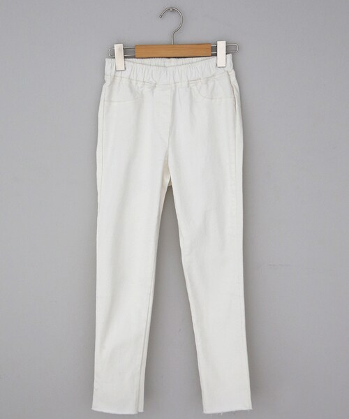 DHOLIC（ディーホリック）の「ウエストゴムカットオフスキニーパンツ（その他パンツ・レディース・S/M/L）」の2枚目の写真