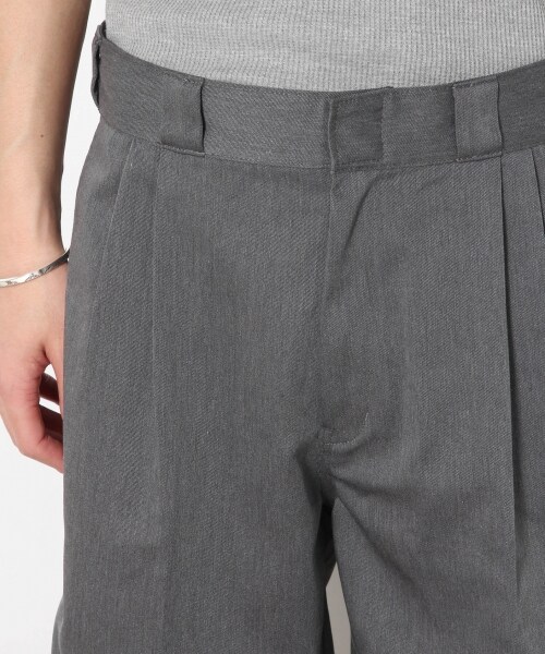 RAGEBLUE(レイジブルー)の「<Dickies>別注ワイドハーフパンツ(パンツ・ブラック/グレー)」の7枚目の写真