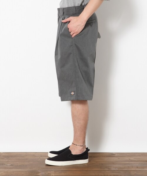 RAGEBLUE(レイジブルー)の「<Dickies>別注ワイドハーフパンツ(パンツ・ブラック/グレー)」の5枚目の写真