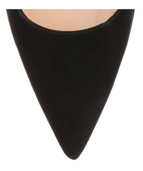 Manolo Blahnik(マノロ・ブラニク)の「Manolo Blahnik BB105 suede black pump(パンプス・レディース・Black・35/35.5/36/36.5/38.5/39/40/40.5/41)」の2枚目の写真