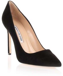 Manolo Blahnik | Manolo Blahnik BB105 suede black pump(パンプス)