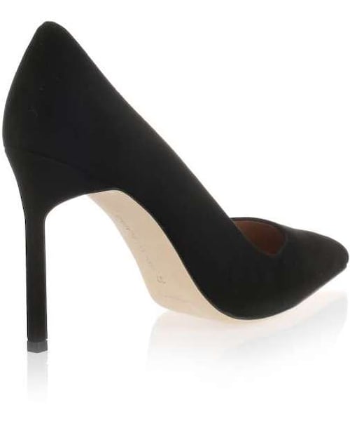 Manolo Blahnik(マノロ・ブラニク)の「Manolo Blahnik BB105 suede black pump(パンプス・レディース・Black・35/35.5/36/36.5/38.5/39/40/40.5/41)」の4枚目の写真