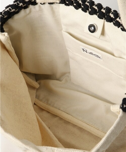 RNA-N（アールエヌエーエヌ）の「INDIAジャガードBag（バッグ・レディース・ブラック/キナリ/イエロー・F）」の7枚目の写真