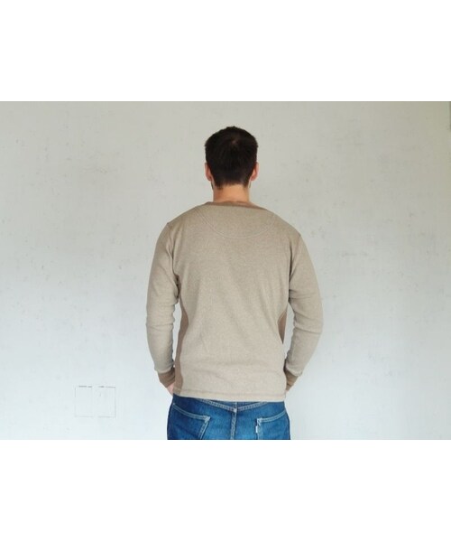takuroh shirafuji（タクロウシラフジ）の「takuroh shirafuji Manish Boy [Cut sew:khaki]Men's（Tシャツ/カットソー・メンズ・その他）」の4枚目の写真