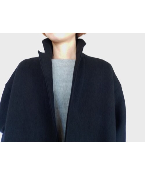 takuroh shirafuji（タクロウシラフジ）の「takuroh shirafuji Les Amants du Pont-Neuf [coat : black]（その他アウター・レディース・その他）」の3枚目の写真