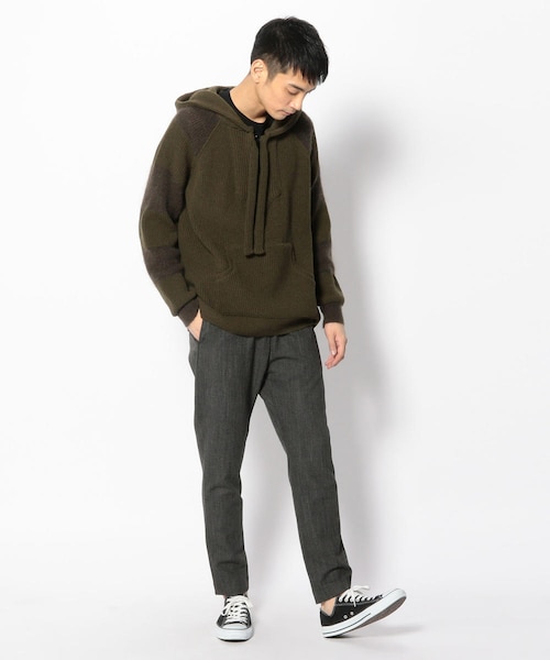 LEH（レー）の「Leh/レー/メキシカンモヘアニットパーカー（）」 - WEAR