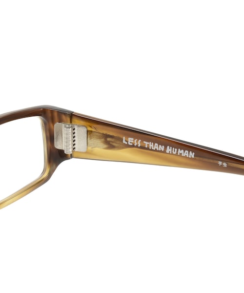 LESS THAN HUMAN 乱歩地獄　眼鏡 LESS THAN HUMAN（レスザンヒューマン）の「レスザンヒューマン 乱歩