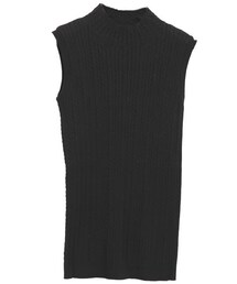 aimoha | ボトルネックノースリーブニット(ニット/セーター)