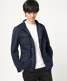 RATTLE TRAP | 高密度ストレッチツイルブルゾン(ミリタリージャケット)