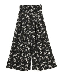 dazzlin | 【sw】フラワータックガウチョ(パンツ)