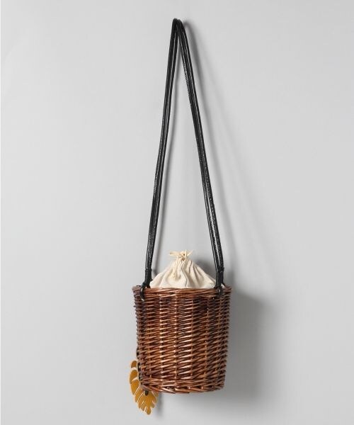 JEANASIS（ジーナシス）の「ウィローバケツトート（バッグ・ベージュ()/ブラウン()）」の8枚目の写真