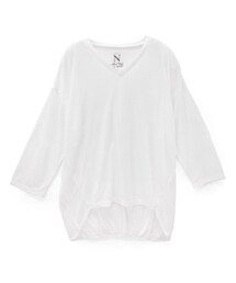 RNA-N | テンセルレーヨン天竺七分袖バルーンプルオーバー(トップス)