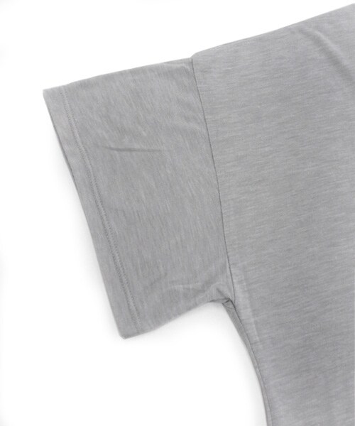 RNA-N（アールエヌエーエヌ）の「テンセルレーヨン天竺半袖Bigプルオーバー（トップス・レディース・ホワイト/ブラック/ブルー/グレー・M）」の6枚目の写真