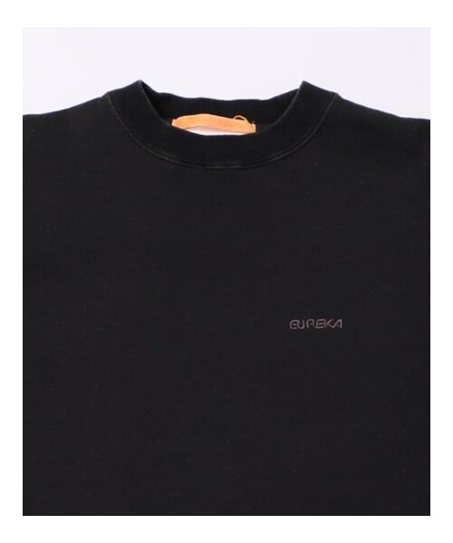 MAISON EUREKA メゾンエウレカ SLACK SWEAT SHIRT コットンクルーネックスウェットトレーナー 067 ブラック F IT0IZ2ZY9U2T MAISON EUREKA（メゾンエウレカ）の「メゾンエウレカ MAISON
