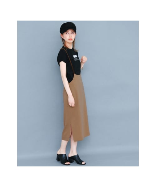 KBF（ケイビーエフ）の「【予約】バッククロスハイウエストスカート（その他・レディース・BLACK/MOCHA/BLUE・one）」の13枚目の写真