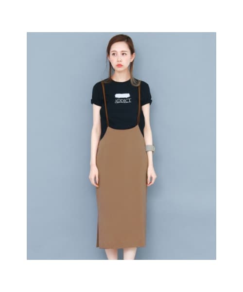 KBF（ケイビーエフ）の「【予約】バッククロスハイウエストスカート（その他・レディース・BLACK/MOCHA/BLUE・one）」の14枚目の写真