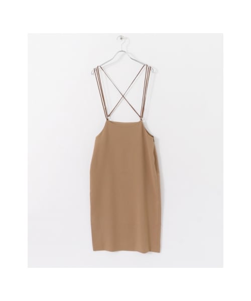 KBF（ケイビーエフ）の「【予約】バッククロスハイウエストスカート（その他・レディース・BLACK/MOCHA/BLUE・one）」の2枚目の写真