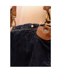 RRL メッセンジャーバッグ　デニム ポロラルフローレン ダブルアールエル インディゴ ショルダー