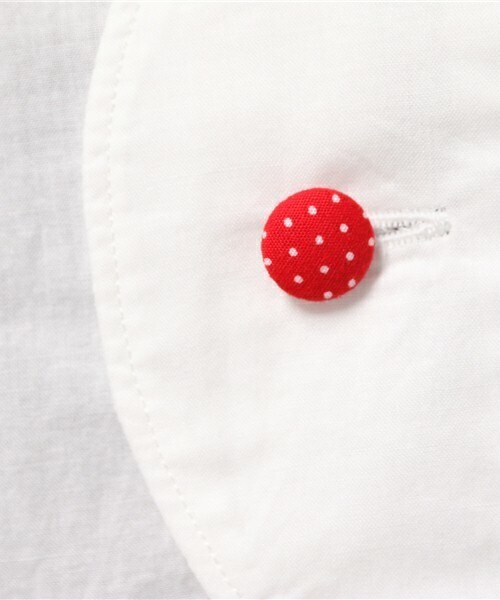 FRAPBOIS half（フラボアハーフ）の「モクモシャツ（シャツ/ブラウス・レディース・ホワイト/ネイビー・1/2）」の13枚目の写真