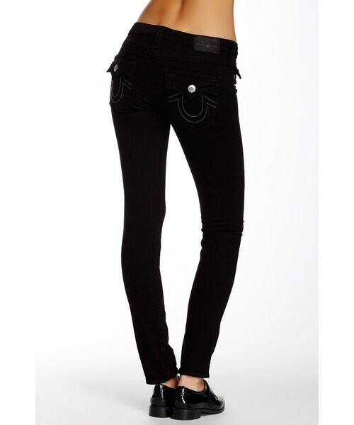 TRUE RELIGION（トゥルーレリジョン）の「True Religion Distressed Skinny Jean（デニムパンツ・レディース・cmf blk rp・23/24/25/26/27/28/29/30/31/32）」の2枚目の写真