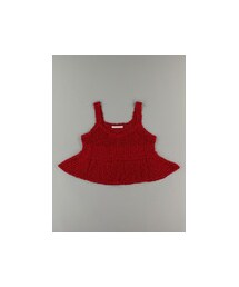 E hyphen world gallery | 【先行予約】TTヤーンスカシ柄ビスチェ(トップス)