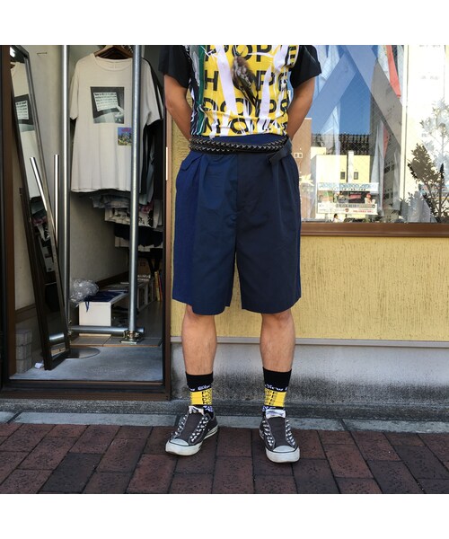 YEAH RIGHT!!（イェーライト）の「YEAH RIGHT!!　CHINO WIDE TUCK SHORTS（その他パンツ・メンズ・その他）」の9枚目の写真