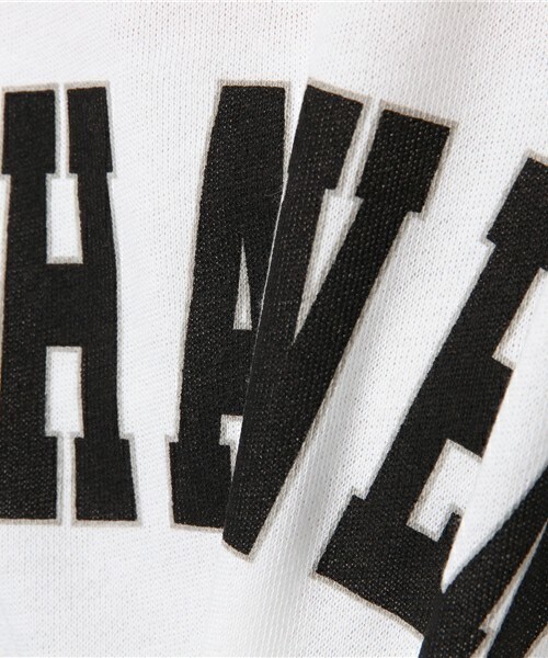 archives（アルシーヴ）の「ミニ裏毛ショートロゴTシャツ（Tシャツ/カットソー・レディース・オフホワイト/ブラック/シルバーグレー・MEDIUM）」の12枚目の写真