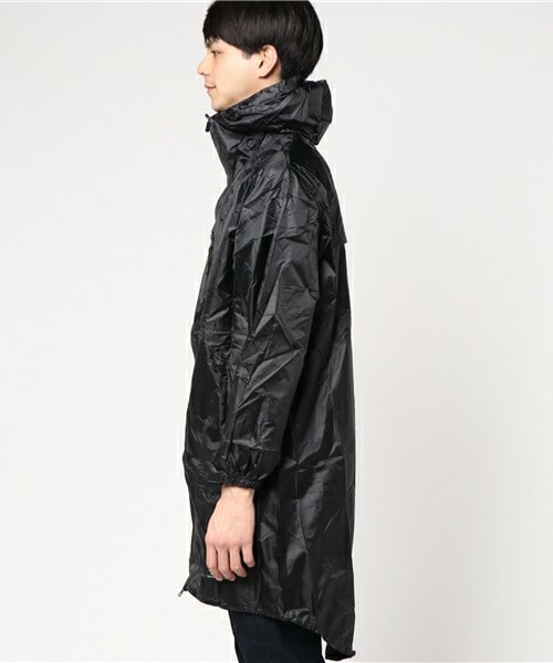 UNION STATION（ユニオンステーション）の「KiU(キウ)/ ZIP UP　レインコート（レインコート/ポンチョ・メンズ・ブラック/カーキ/ネイビー・FREE）」の3枚目の写真
