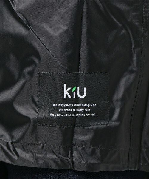 UNION STATION（ユニオンステーション）の「KiU(キウ)/ ZIP UP　レインコート（レインコート/ポンチョ・メンズ・ブラック/カーキ/ネイビー・FREE）」の8枚目の写真