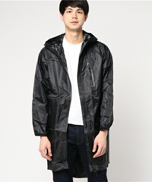 UNION STATION（ユニオンステーション）の「KiU(キウ)/ ZIP UP　レインコート（レインコート/ポンチョ・メンズ・ブラック/カーキ/ネイビー・FREE）」の5枚目の写真