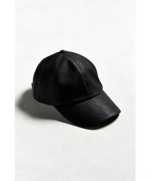 URBAN OUTFITTERS | Urban Outfitters UO Faux Leather Baseball Hat(帽子)