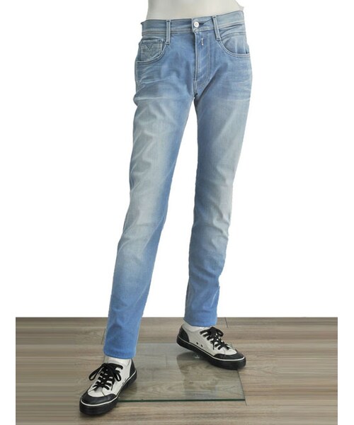 REPLAY ANBASS SLIM-FIT JEANS