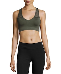 no brand | Alala Essential Seamless Sports Bra, Army(ブラ&ショーツ)